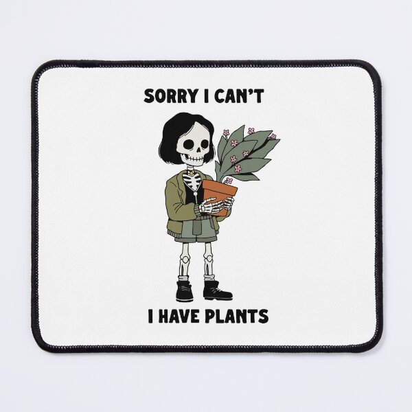 Item preview, Plant Lover Skeleton – Cozy Spooky Halloween Aesthetic designed and sold by Krasnovaovaova.