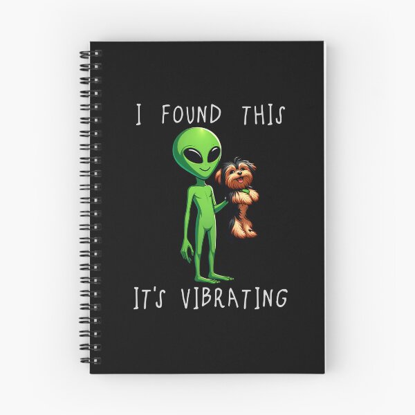 Item preview, Funny Yorkiepoo Alien I Found This Its Vibrating Mom Dad Kids designed and sold by rafaeltto.