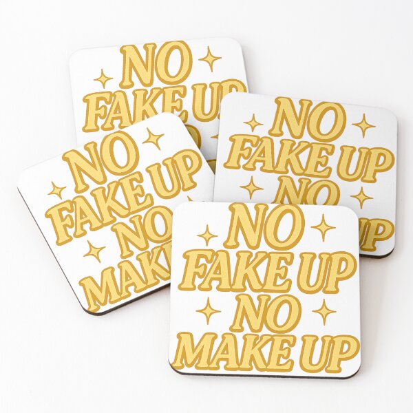 Item preview, NO FAKE UP NO MAKE UP designed and sold by VandalMuse.