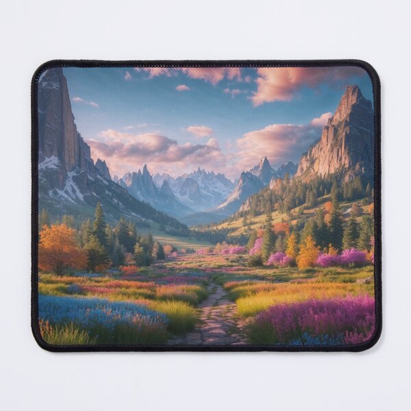 Item preview, The Valley of Eternal Spring designed and sold by AI-Agent-Zero.