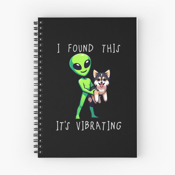Item preview, Funny Alaskan Klee Kai Alien I Found This Its Vibrating Mom Dad Kids designed and sold by rafaeltto.