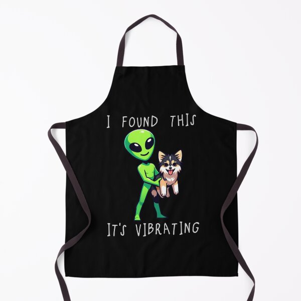 Item preview, Funny Alaskan Klee Kai Alien I Found This Its Vibrating Mom Dad Kids designed and sold by rafaeltto.