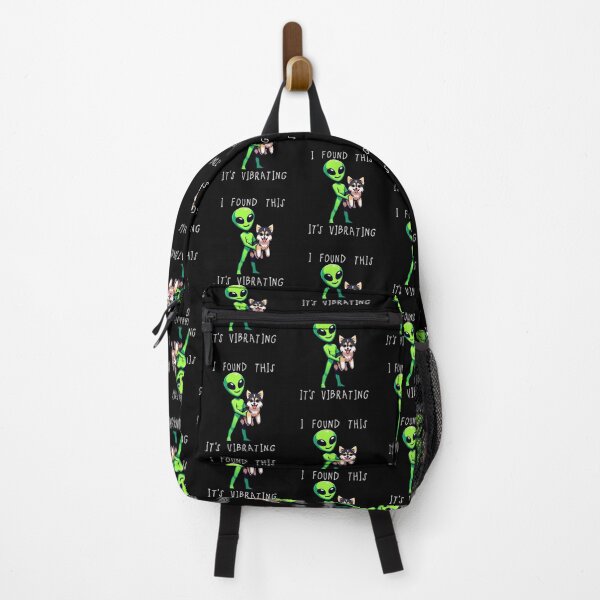 Item preview, Funny Alaskan Klee Kai Alien I Found This Its Vibrating Mom Dad Kids designed and sold by rafaeltto.