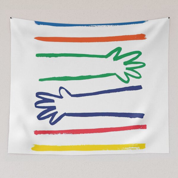 Item preview, Colorful Lines and Silhouettes designed and sold by Casey-Miller.