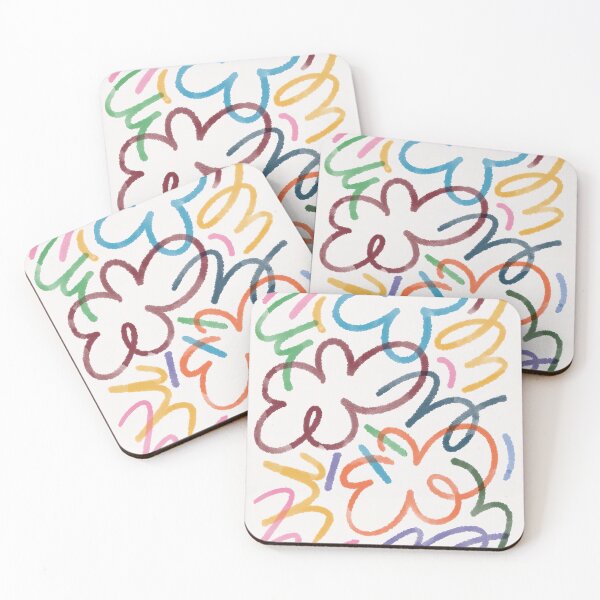 Item preview, Colorful Abstract Doodle Pattern designed and sold by Casey-Miller.