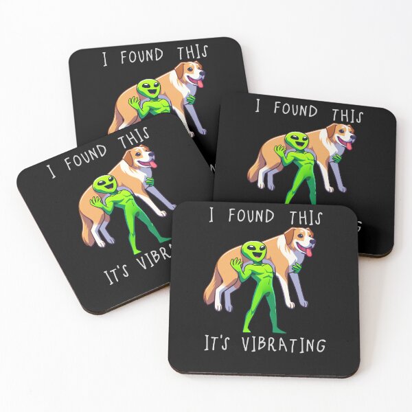 Item preview, Funny Anatolian Shepherd Alien I Found This Its Vibrating Mom Dad Kids designed and sold by rafaeltto.