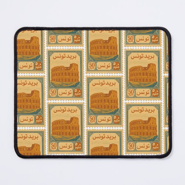 Item preview, Vintage Tunisia Postage Stamp – El Djem Amphitheater designed and sold by Travellerz.