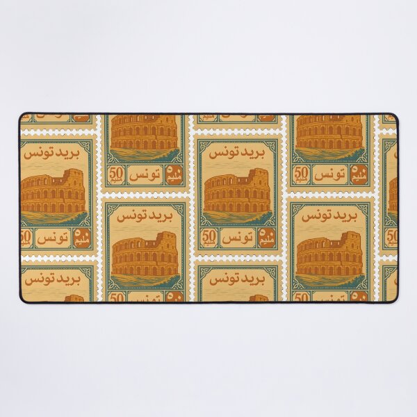 Item preview, Vintage Tunisia Postage Stamp – El Djem Amphitheater designed and sold by Travellerz.