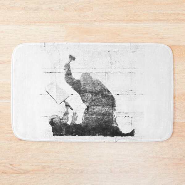 Item preview, Banksy - Judge beating protester, scrubbed designed and sold by ChimyandFunky.