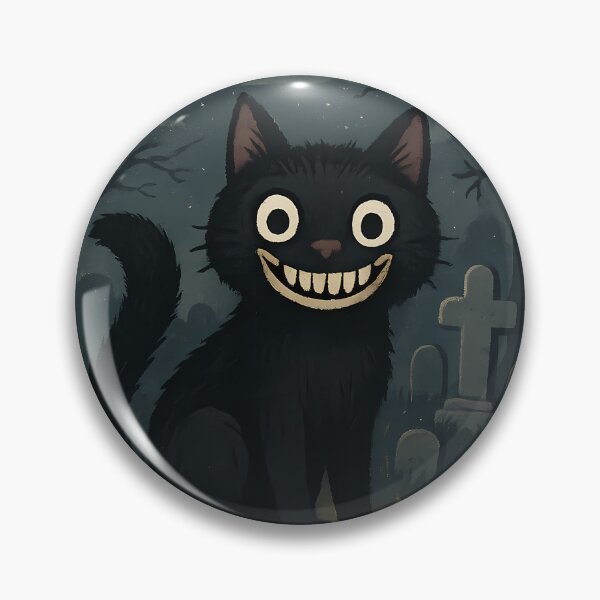 Item preview, The Santer – Spooky Cute North Carolina Cryptid Cat designed and sold by designsbyhw.
