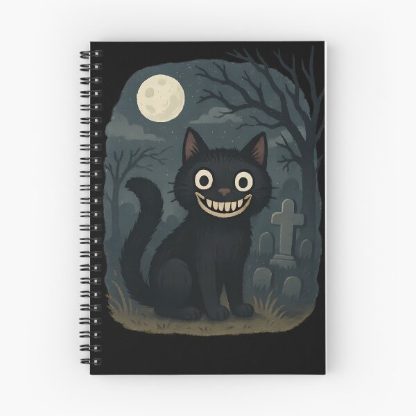 Item preview, The Santer – Spooky Cute North Carolina Cryptid Cat designed and sold by designsbyhw.