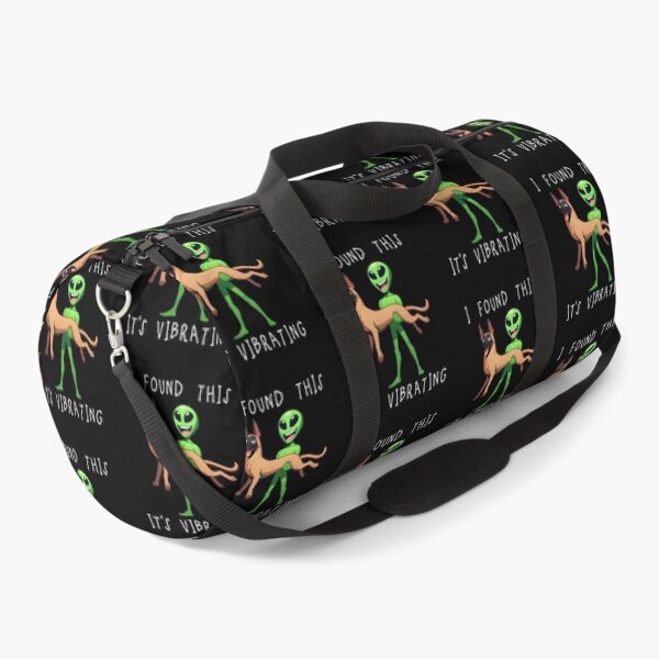 Item preview, Funny Belgian Malinois Alien I Found This Its Vibrating Mom Dad Kids designed and sold by rafaeltto.