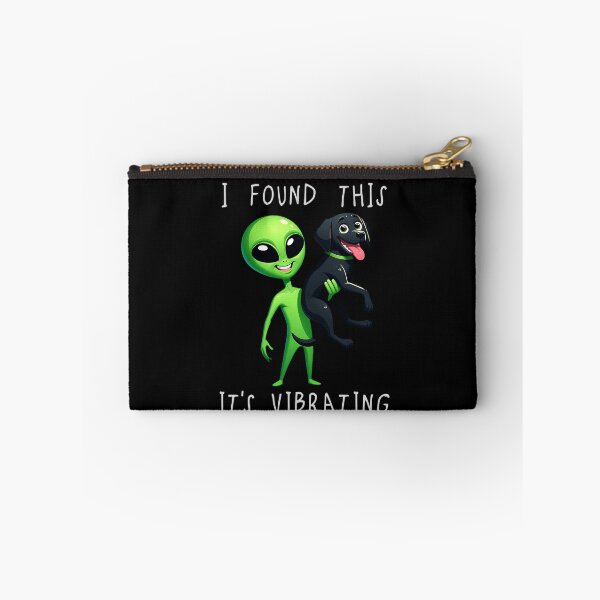 Item preview, Funny Black Labrador Alien I Found This Its Vibrating Mom Dad Kids designed and sold by rafaeltto.