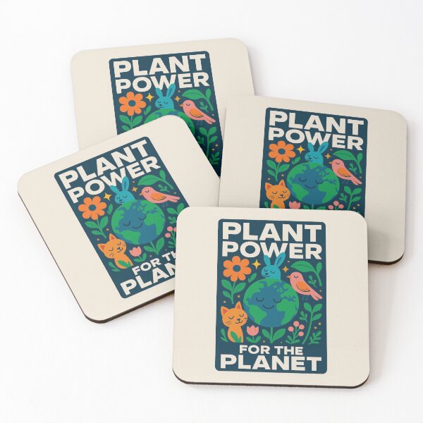Item preview, Plant Power For The Planet Vegan Veganism Sustainability Eco Friendly designed and sold by Annika Shurafa.