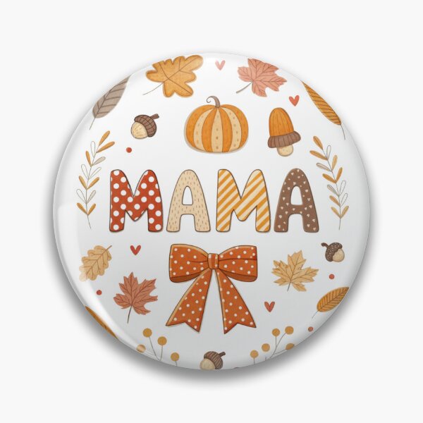 Item preview, Mama autumn theme with pumpkin and leaves designed and sold by Creatives-USA.