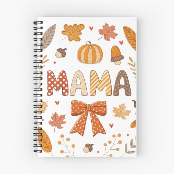 Item preview, Mama autumn theme with pumpkin and leaves designed and sold by Creatives-USA.
