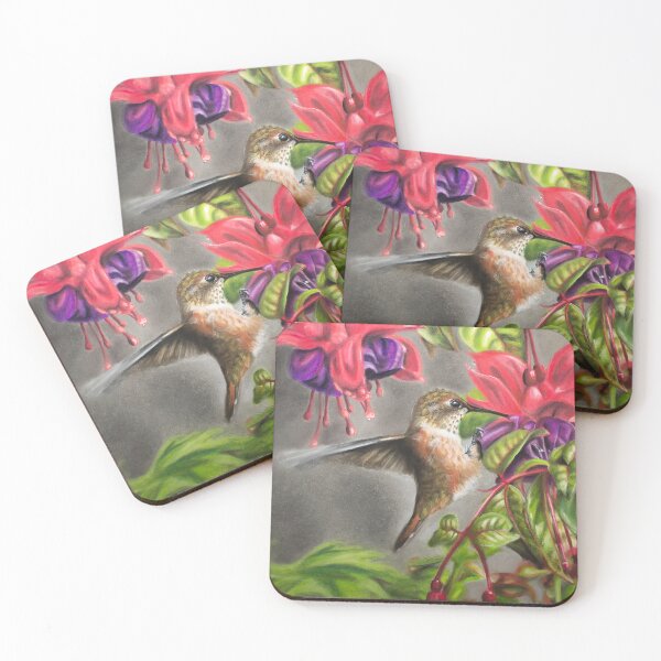 Item preview, Hummingbird and Fuchia designed and sold by Pansymade.