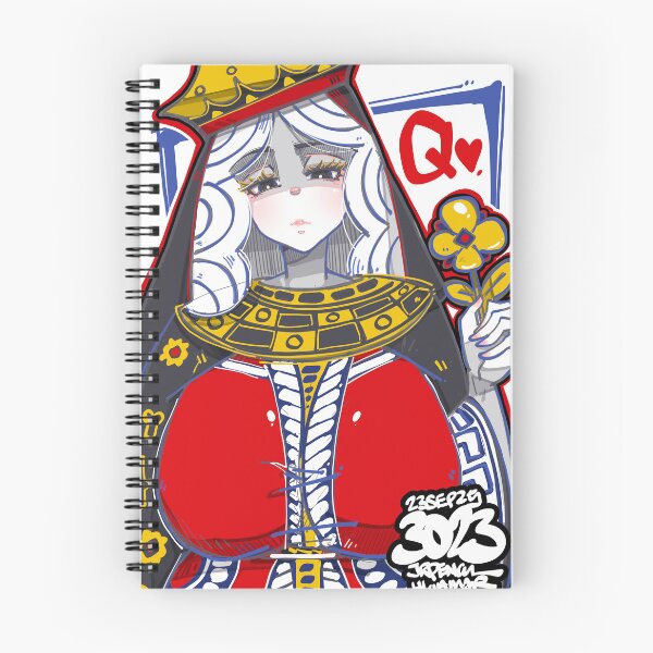 Item preview, 3023 - Q♥ 23 Sep 2025 #画画 #doodle designed and sold by jrpencil88.