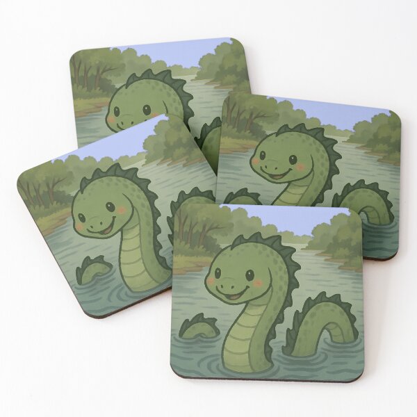 Item preview, Wilmington Sea Serpent – Spooky Cute North Carolina Cryptid designed and sold by designsbyhw.