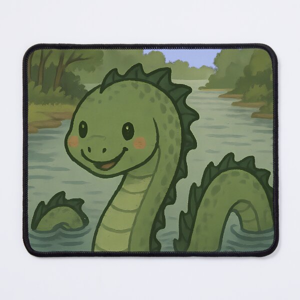 Item preview, Wilmington Sea Serpent – Spooky Cute North Carolina Cryptid designed and sold by designsbyhw.