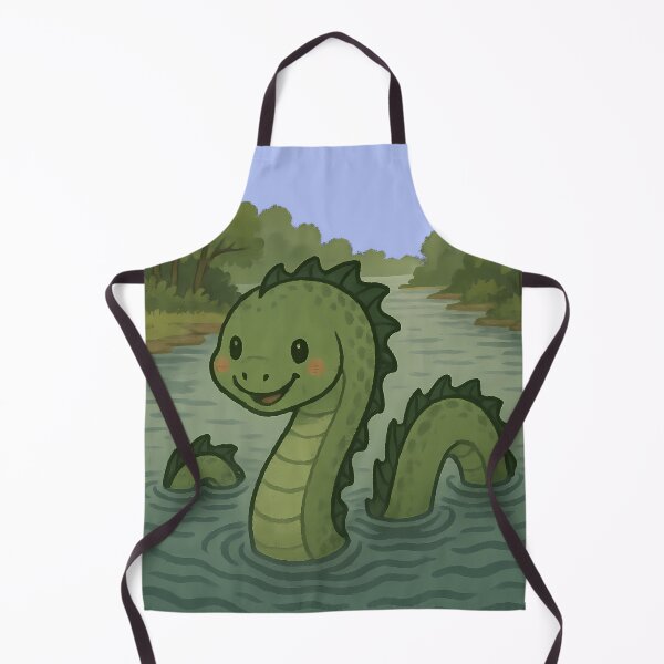 Item preview, Wilmington Sea Serpent – Spooky Cute North Carolina Cryptid designed and sold by designsbyhw.