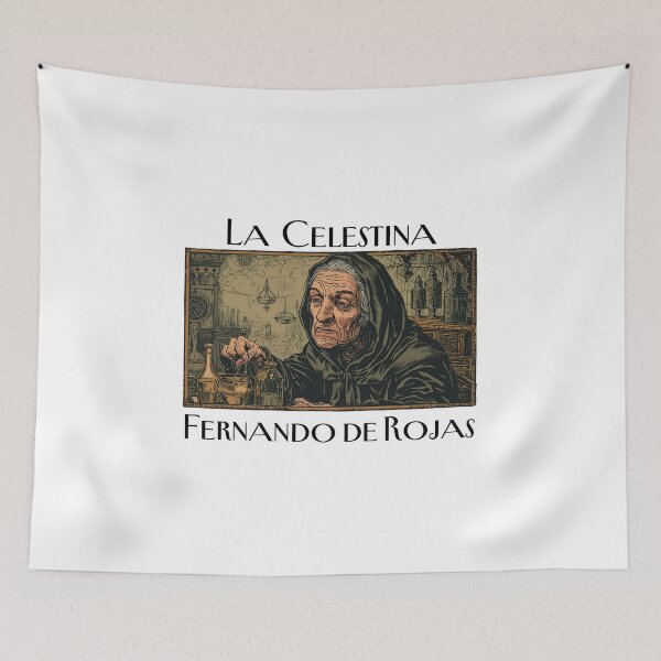Item preview, 'La Celestina' by Fernando de Rojas. Book Quotes designed and sold by Filologica.