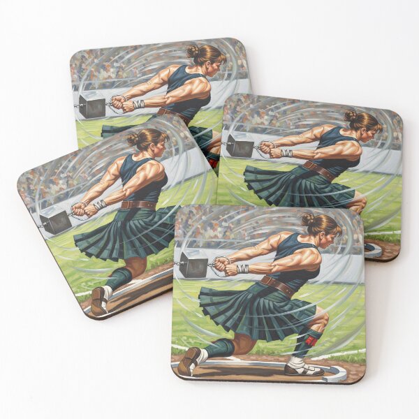 Item preview, The Weight Throw - Original Art Deco Artwork designed and sold by elektronen.