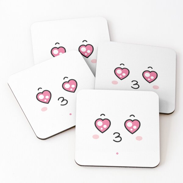Item preview, Heart face (fc) I designed and sold by XUSRedbubble.