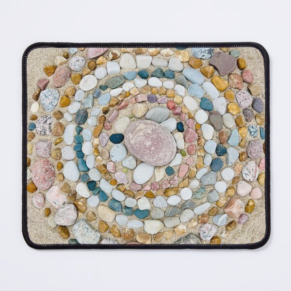Item preview, Beach Stone Mandala 1 designed and sold by Leeanne Middleton.