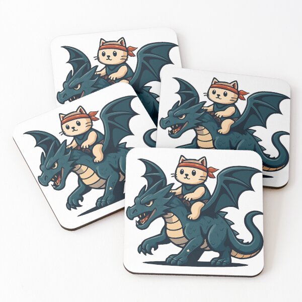 Item preview, Dragon & Baby Cat Powerful Duo designed and sold by WeLoveCatss.