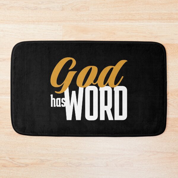Item preview, God has word (GEOBP) designed and sold by Raphael-Santana.