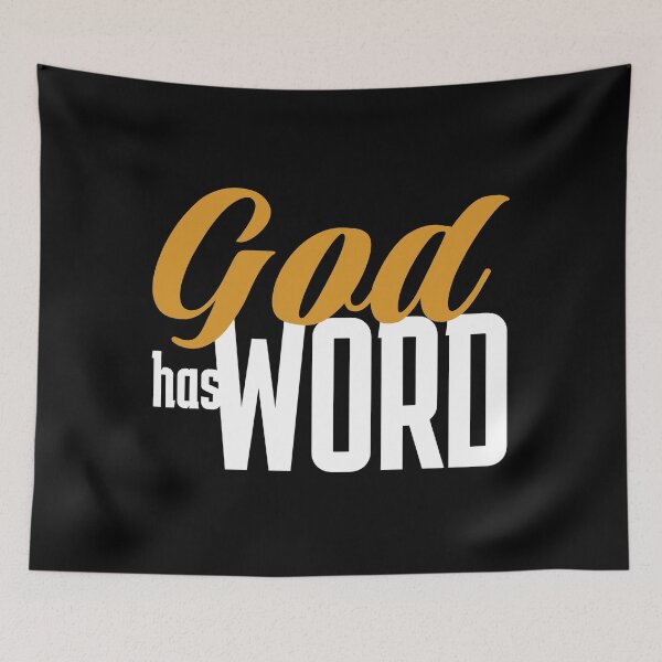 Item preview, God has word (GEOBP) designed and sold by Raphael-Santana.