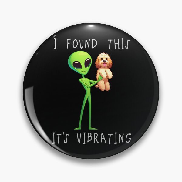 Item preview, Funny Cockapoo Alien I Found This Its Vibrating Mom Dad Kids designed and sold by rafaeltto.