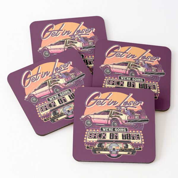 Item preview, Vintage Classic Car Delorean Exclusive Halloween designed and sold by PrintCarClub.