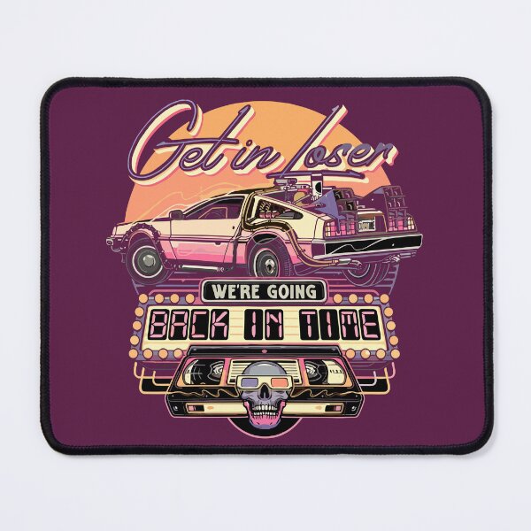 Item preview, Vintage Classic Car Delorean Exclusive Halloween designed and sold by PrintCarClub.