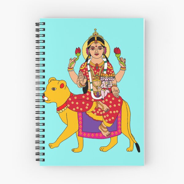 Item preview, Child Skandamata Devi Digital Art | Navratri Navdurga Artwork | Hindu Goddess Illustration designed and sold by Harshit_Digital_Arts.