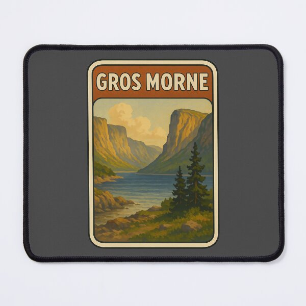 Item preview, Vintage Canadian National Park Prints: Gros Morne designed and sold by PinUpPizzazz.