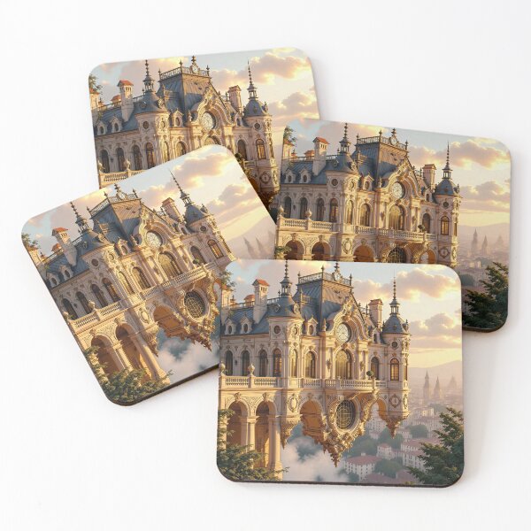 Item preview, Steampunk Fantasy Palace designed and sold by ClassicArch.