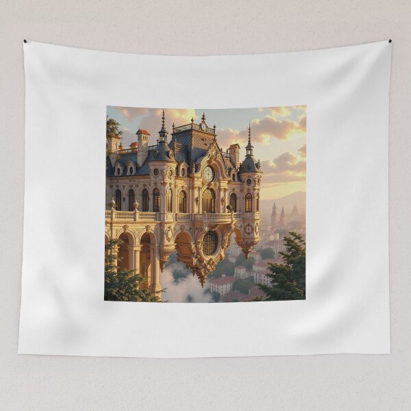 Item preview, Steampunk Fantasy Palace designed and sold by ClassicArch.