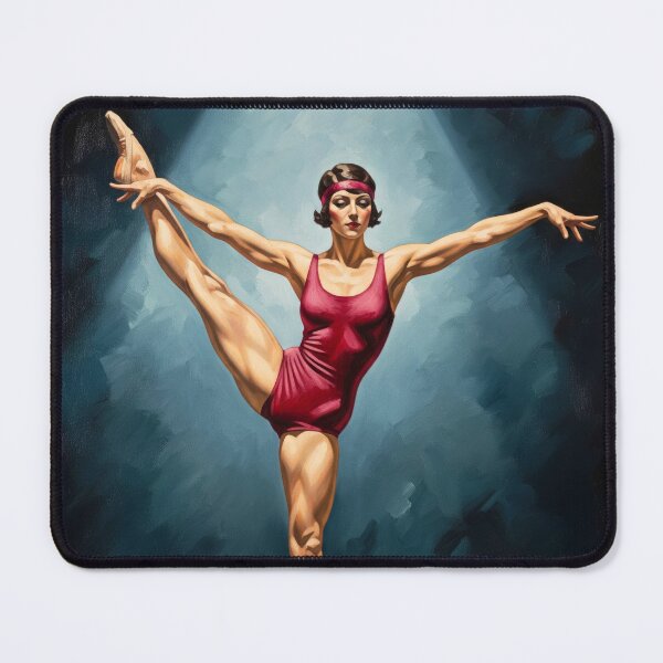 Item preview, The Gymnast's Elegance - Original Art Deco Artwork designed and sold by elektronen.