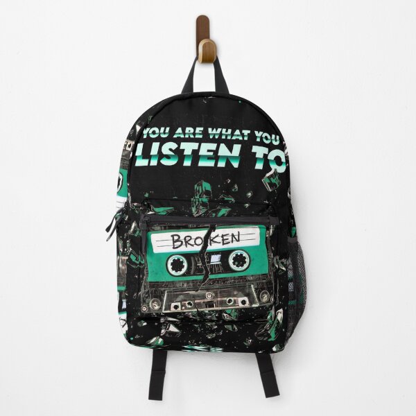 Item preview, Custom Cassettes™ "You Are What You Listen To" Broken Cassette Tape designed and sold by WHITE FLAME PRINTS.