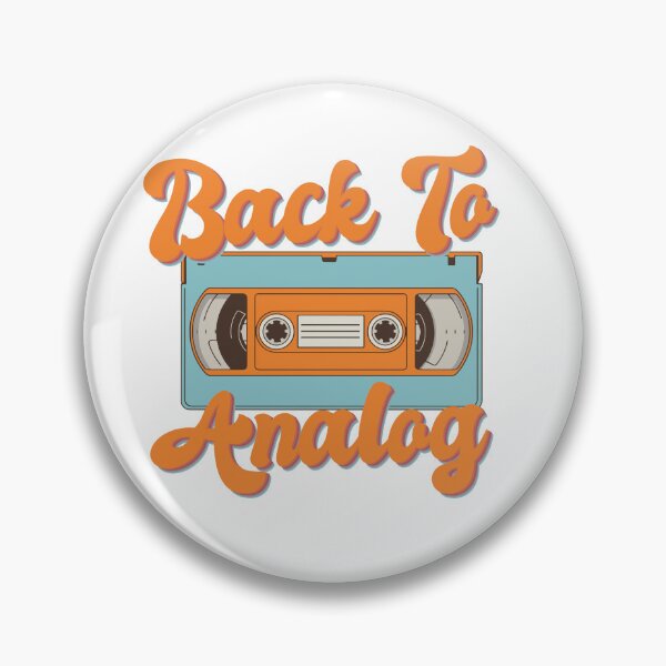 Item preview, Back To Analog - Tape VHS Cassette designed and sold by retroPODshop.
