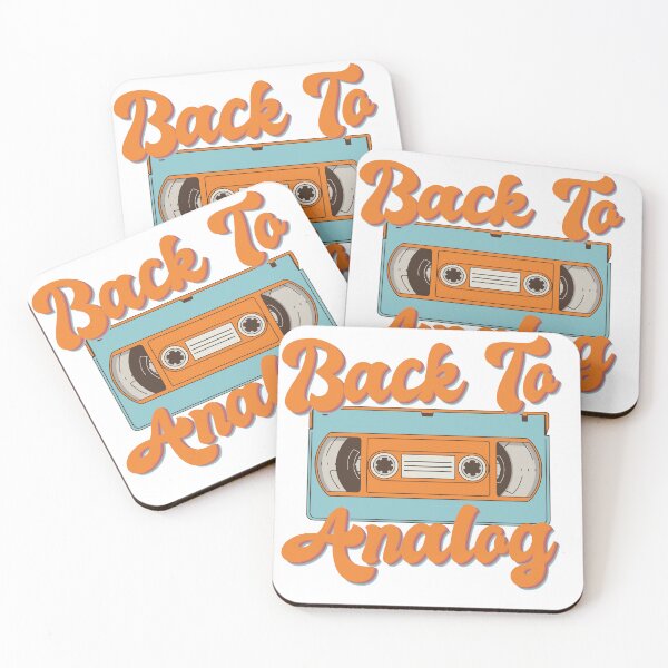 Item preview, Back To Analog - Tape VHS Cassette designed and sold by retroPODshop.