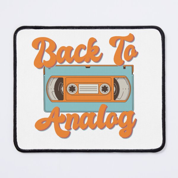 Item preview, Back To Analog - Tape VHS Cassette designed and sold by retroPODshop.