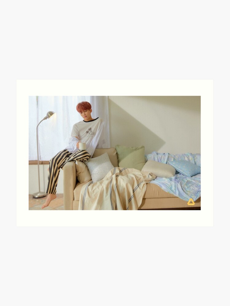 Seventeen Jeonghan You Make My Day Meet Version Art Print