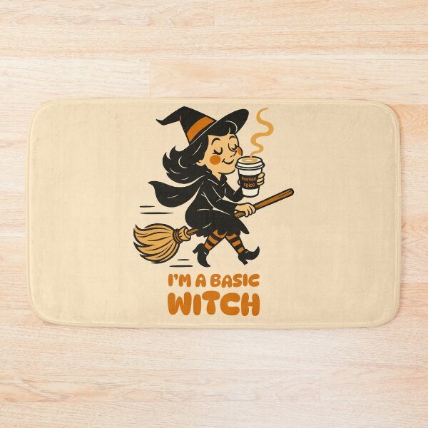 Item preview, I’m A Basic Witch designed and sold by Ghost on Toast.