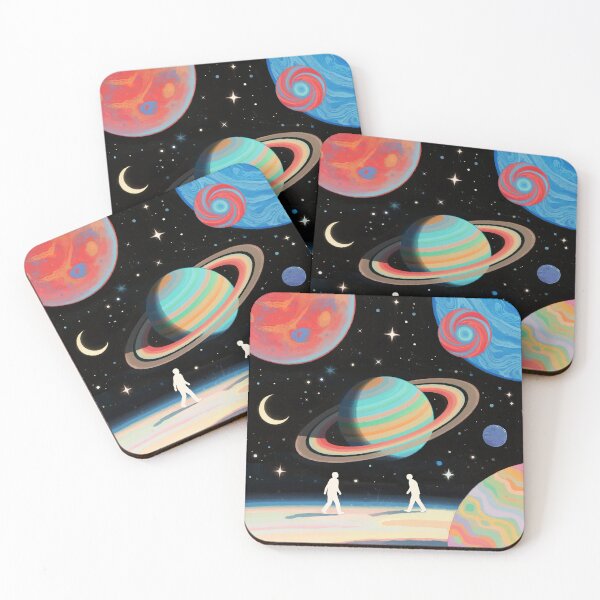 Item preview, Cosmic Wanderers Among Vibrant Worlds designed and sold by zzz888.
