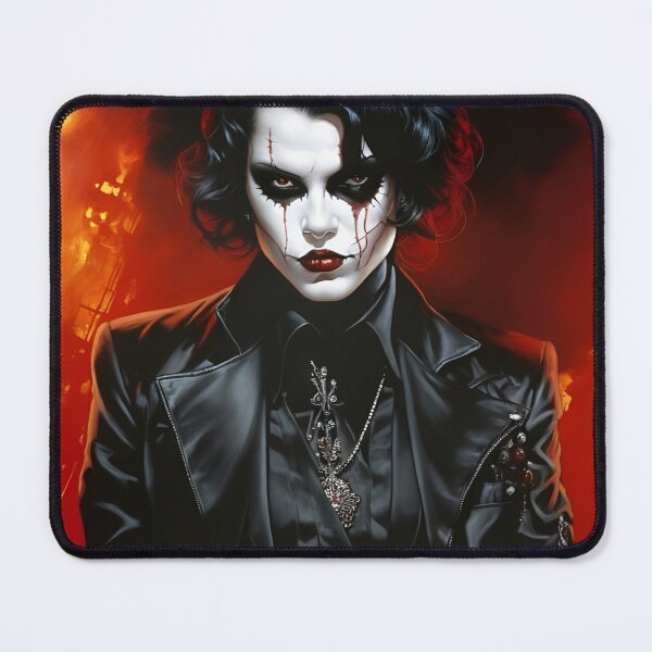 Item preview, Female Joker in black leather: NOT JOKING designed and sold by ClassicArch.