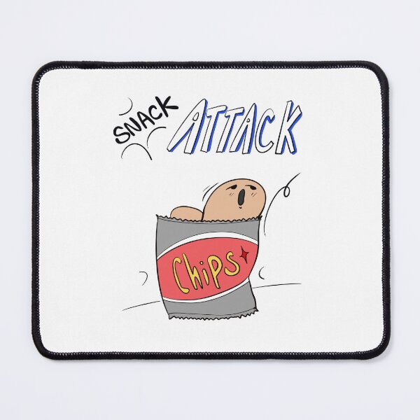 Item preview, Snack Attack – Hand-Drawn Doodle designed and sold by mintmono-studio.