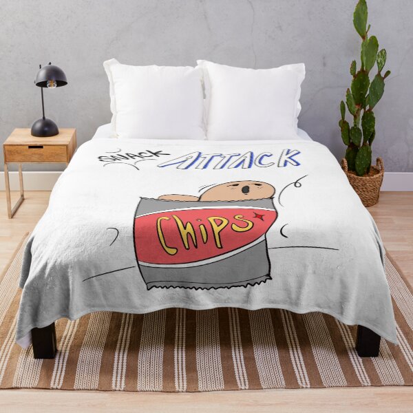 Item preview, Snack Attack – Hand-Drawn Doodle designed and sold by mintmono-studio.